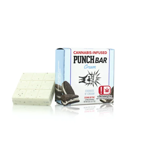 Punch Bar Cream 225mg, buy 225 mg chocolate bar