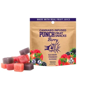 Punch Fruit Snacks 100mg, Original Fruit Snacks