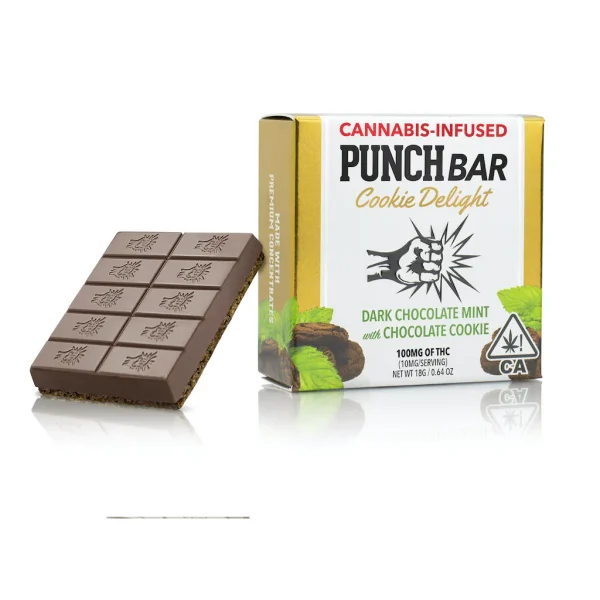 Punch Bar Cookie Delight 100mg, buy 100mg cookie delight, Cookie Delight Chocolate